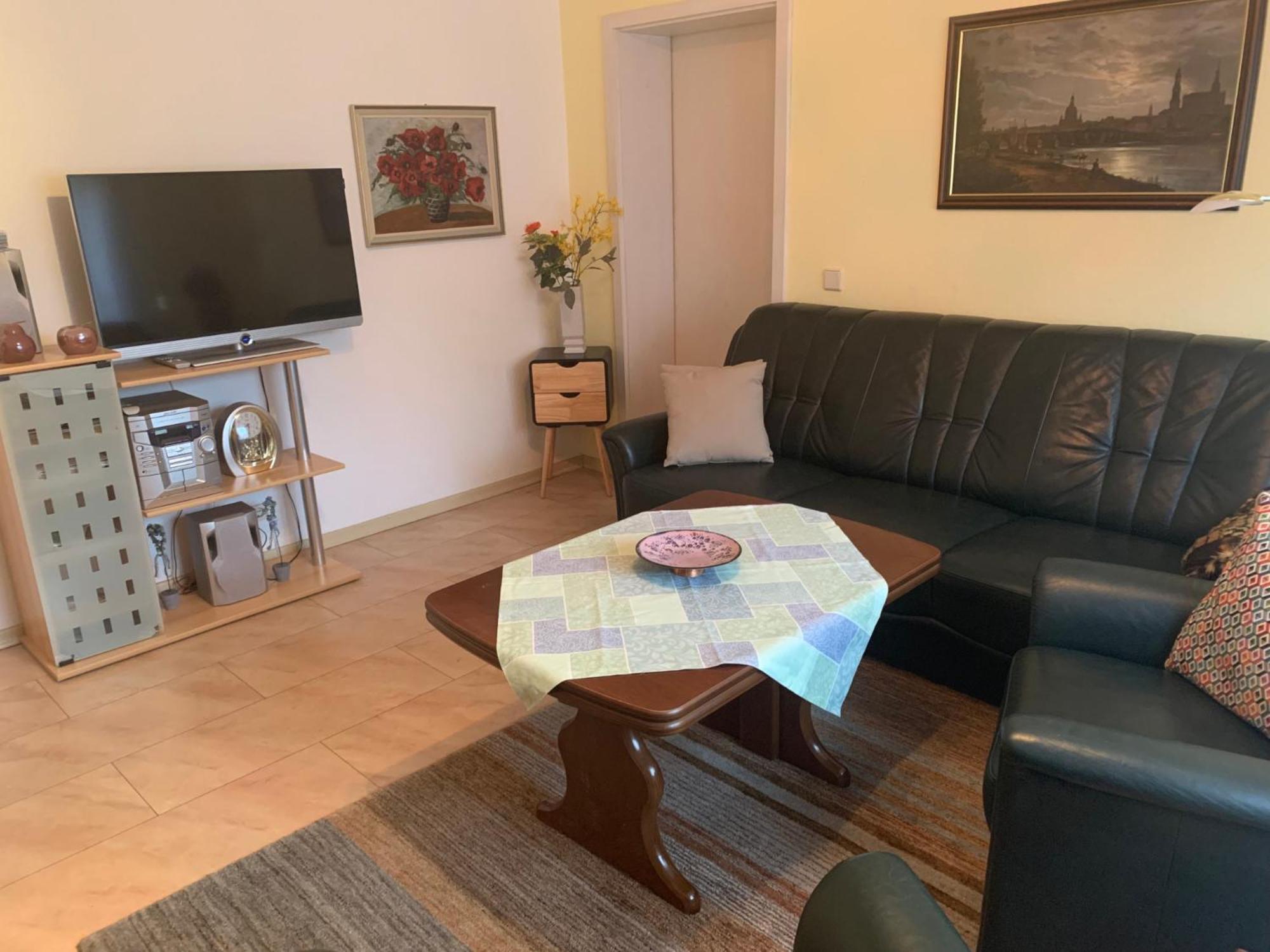 Ferienwohnung Ueber Den Daechern Von Drezda Kültér fotó